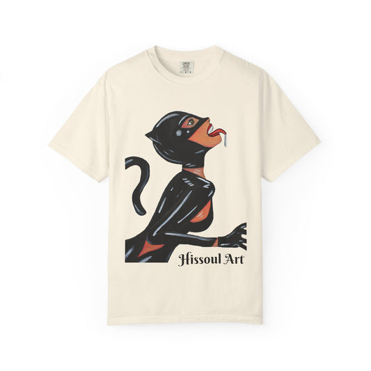 Catwoman Pinup T-Shirt — Hissoul Art Graphic Tee