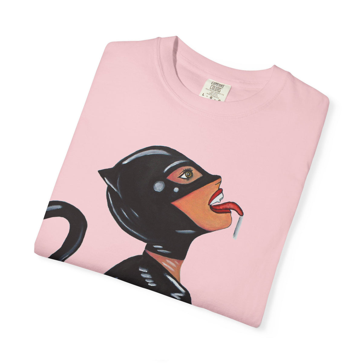 Catwoman Pinup T-Shirt — Hissoul Art Graphic Tee