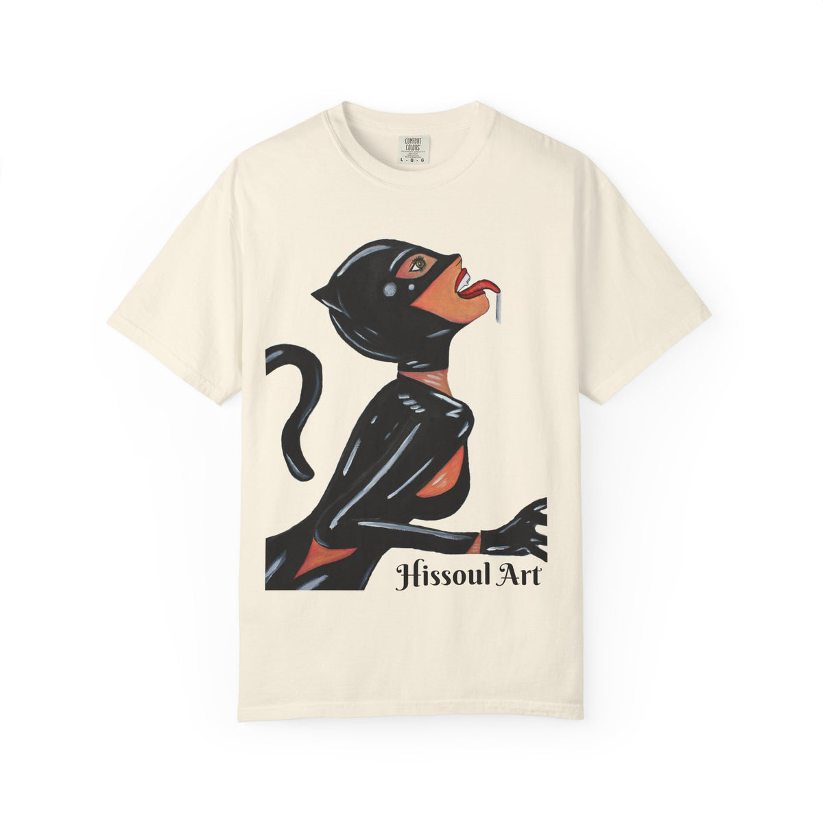 Catwoman Pinup T-Shirt — Hissoul Art Graphic Tee