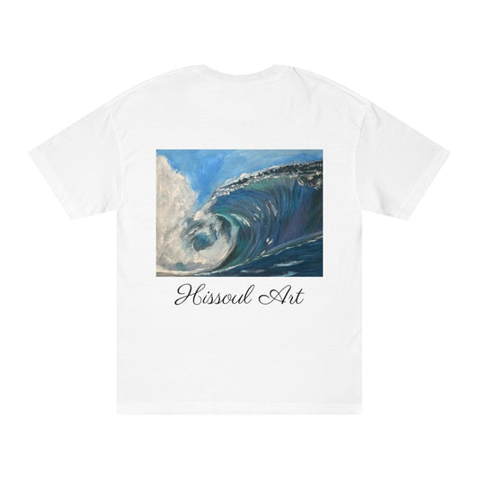 Wave Art Tee — Hissoul Art Ocean Painting T-Shirt