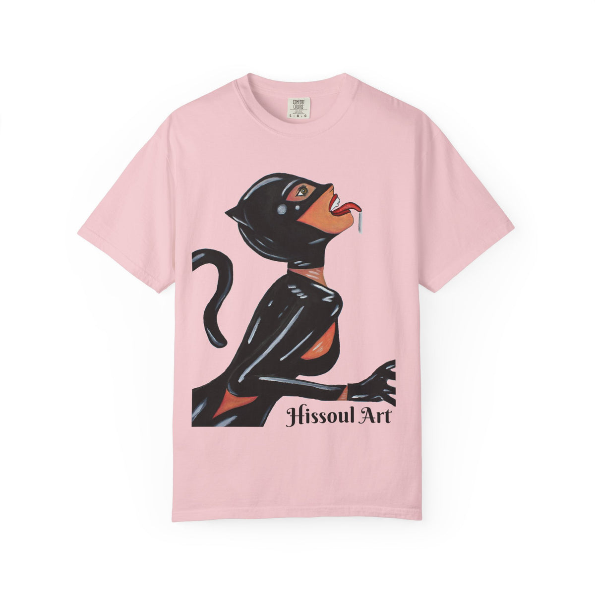 Catwoman Pinup T-Shirt — Hissoul Art Graphic Tee