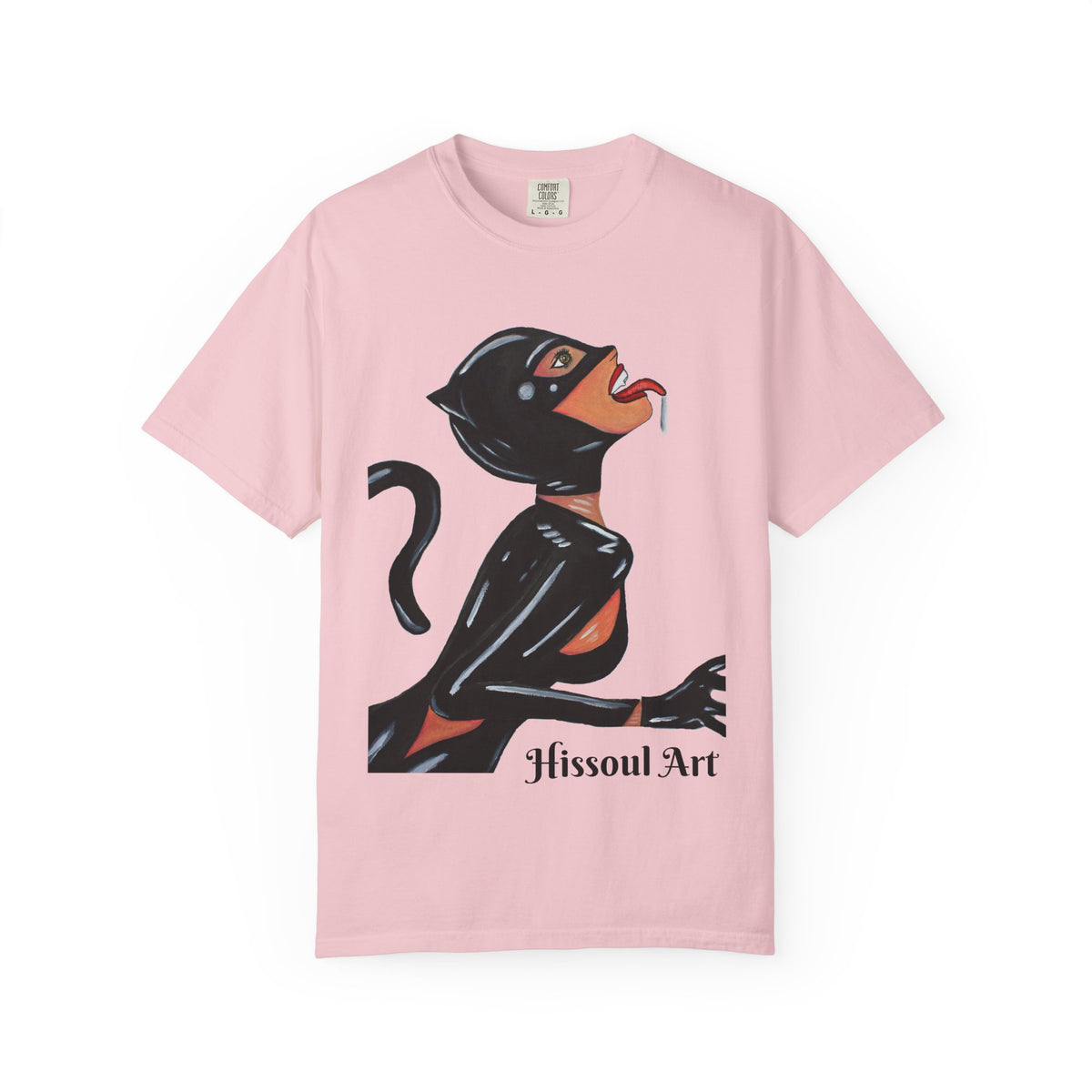 Catwoman Pinup T-Shirt — Hissoul Art Graphic Tee