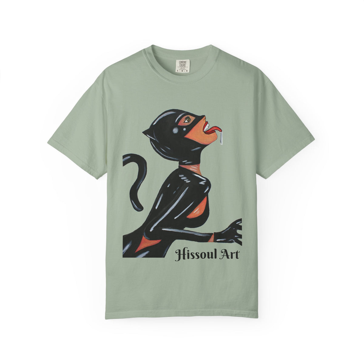 Catwoman Pinup T-Shirt — Hissoul Art Graphic Tee