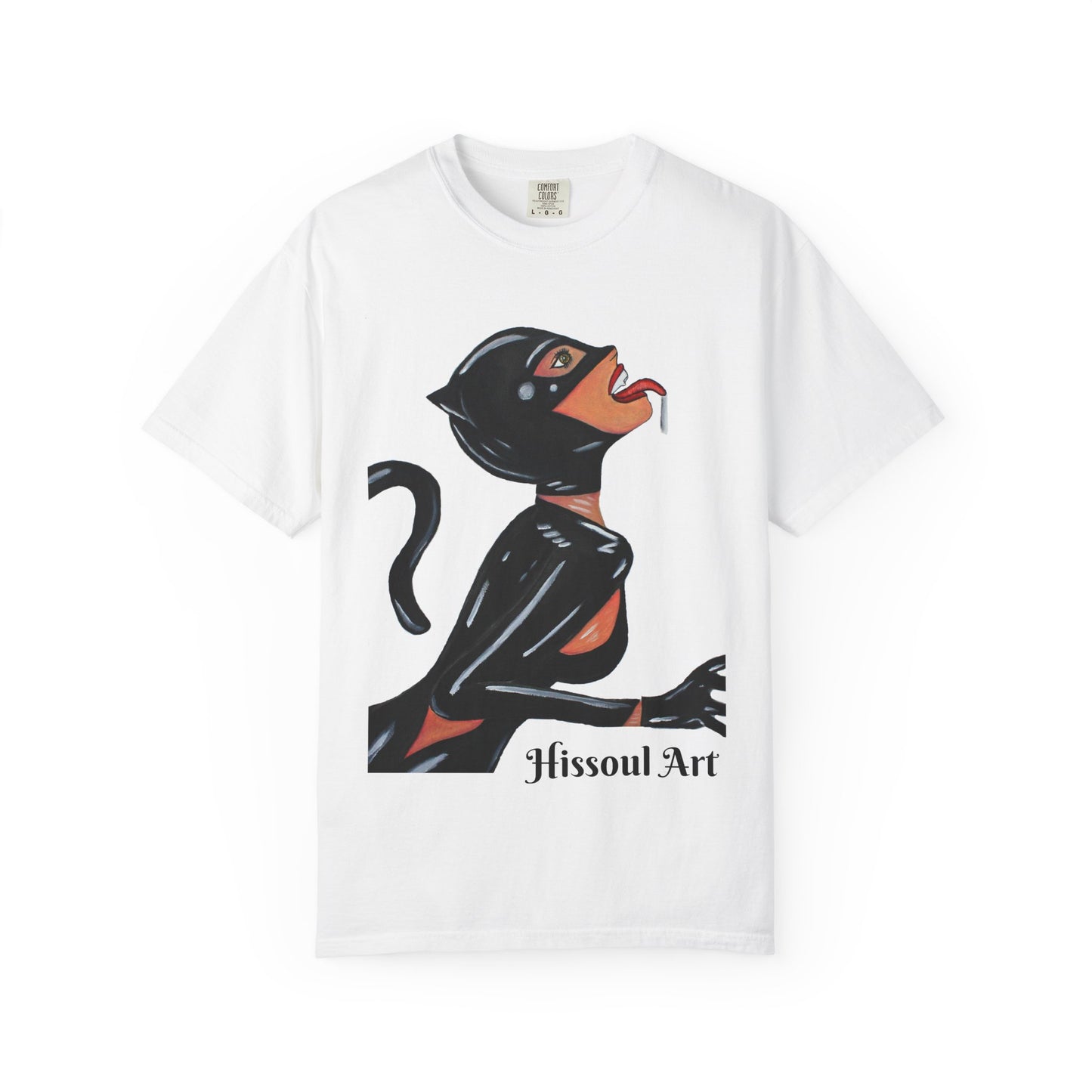Catwoman Pinup T-Shirt — Hissoul Art Graphic Tee